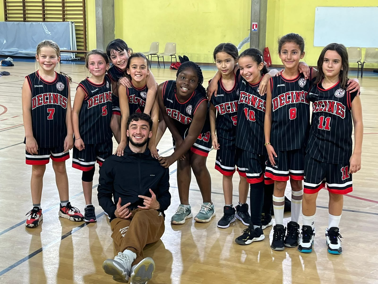Équipe U11 Féminine CS Décines Basket